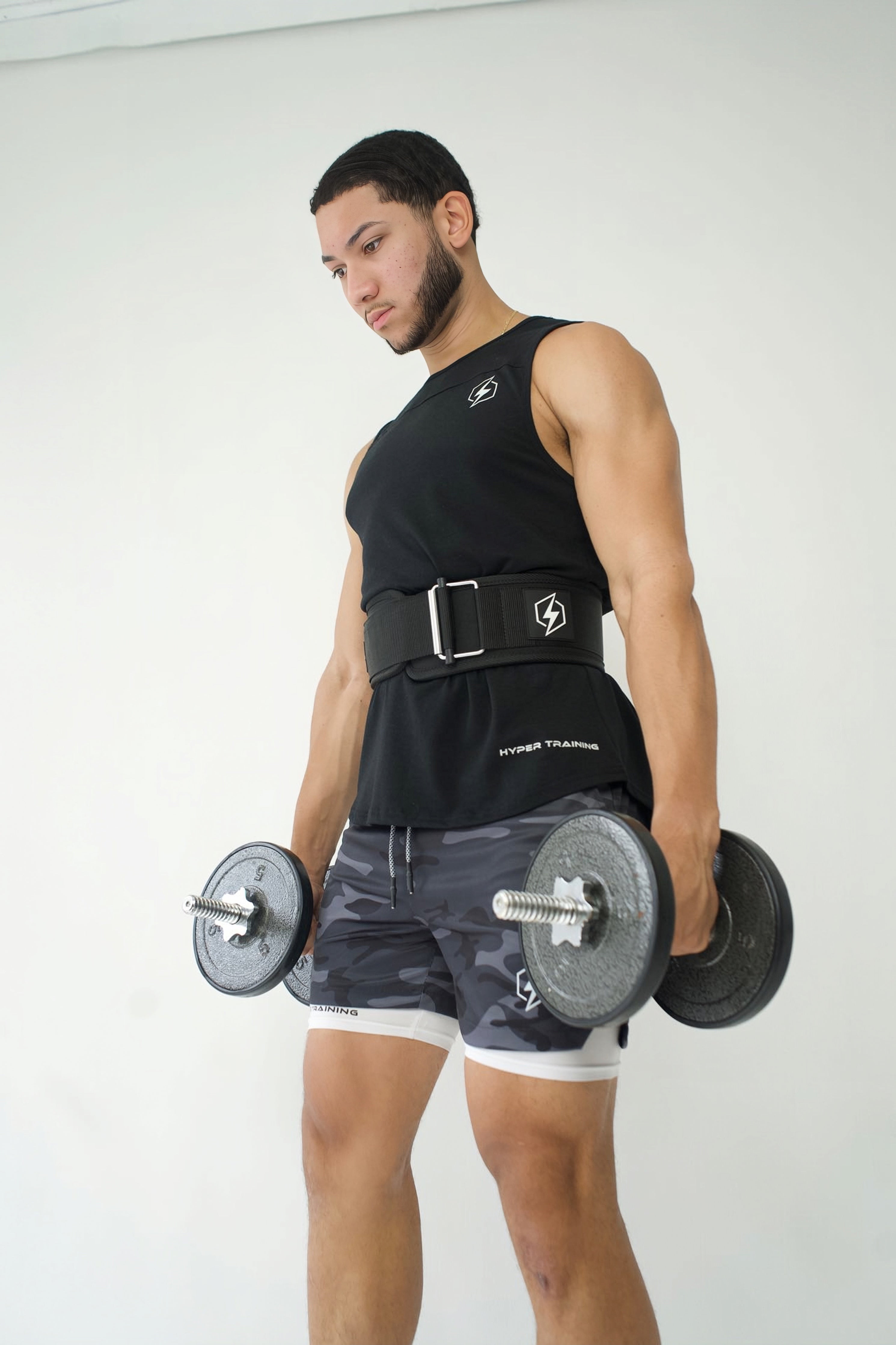 KALOAD Nylon Gym Fitness Adjustable Weightlifting Belt Waist