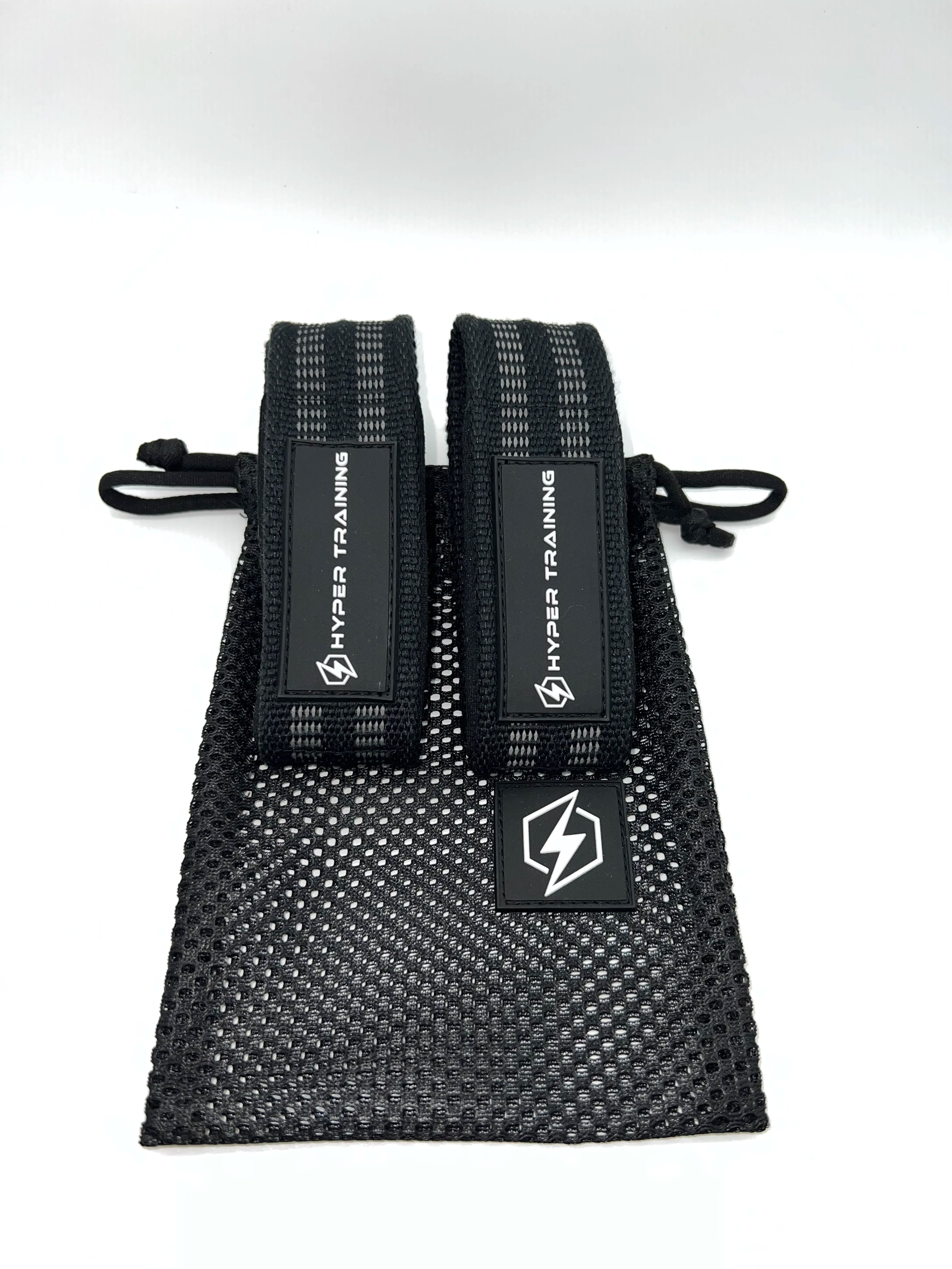 HEAVY DUTY LIFTING STRAP - BLACK - Hyper Training Gear