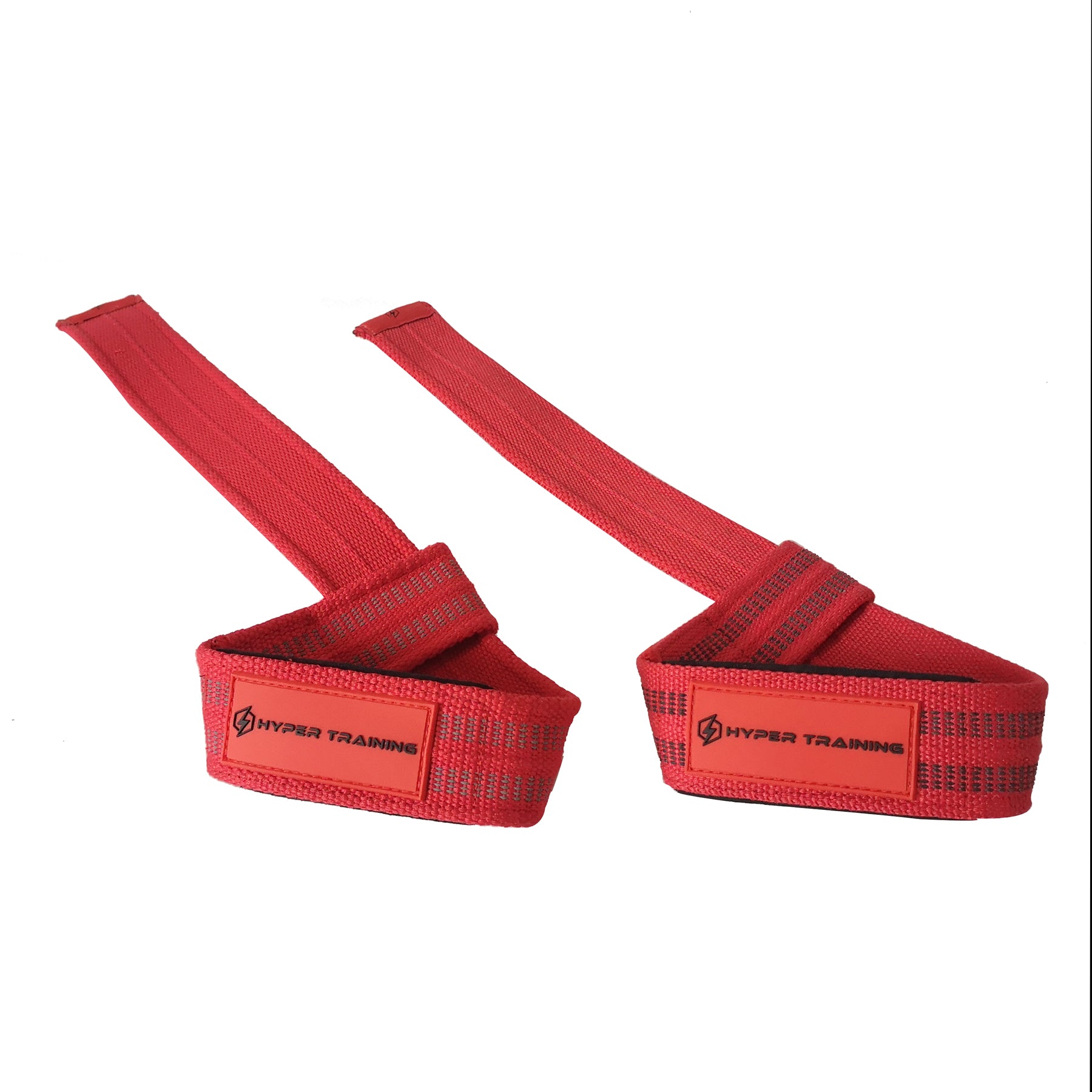 HEAVY DUTY LIFTING STRAP - RED - Hyper Training Gear